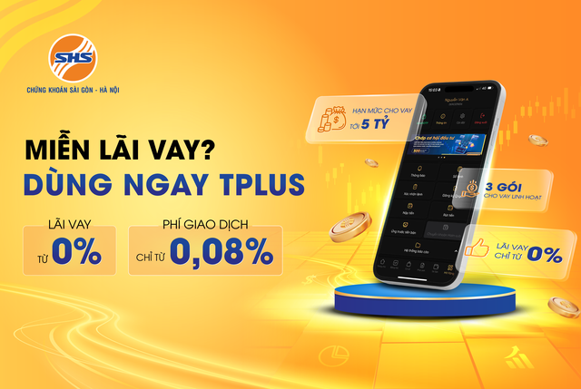 SHS ra mắt sản phẩm mới Margin TPLUS với KL99 là cổng game giải trí trực tuyến hàng đầu hiện nay &amp; phí ưu đãi cùng hạn mức lớn