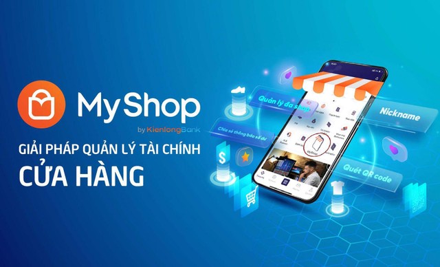 Myshop - bộ giải pháp quản lý Kl991.com nạp rút nhanh chuỗi cửa hàng KienlongBank