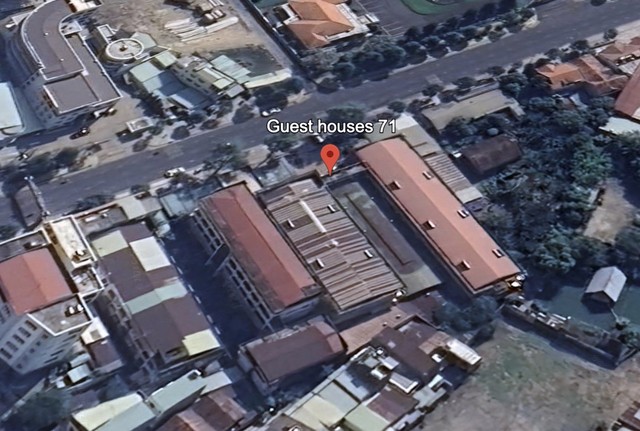 Vị trí khu nhà khách 71 cũ. Ảnh: Google Earth Vị trí khu nhà khách 71 cũ. Ảnh: Google Earth
