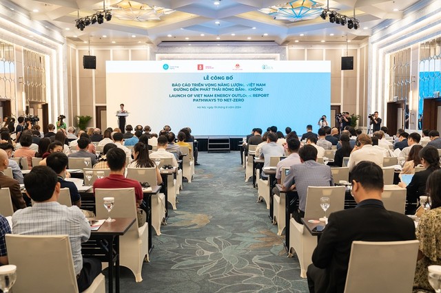 Lễ công bố Báo cáo Triển vọng Năng lượng Việt Nam - Đường đến Phát thải ròng bằng không (EOR-NZ)