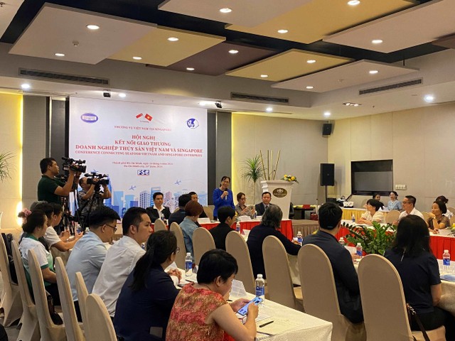Toàn cảnh Hội nghị Kết nối giao thương Kl991.com World Cup 2026 Chính Thức thuỷ sản Việt Nam và Singapore.
