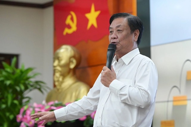 Bộ trưởng Bộ Nông nghiệp và Phát triển nông thôn Lê Minh Hoan.