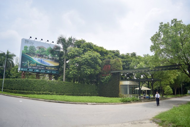 Khu đô thị Hado Charm Villas cách khu đất đấu giá khoảng 4 km. Ảnh: Nhật Linh