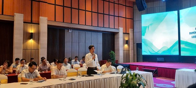 Ông Trần Chí Cường, Phó chủ tịch UBND TP. Đà Nẵng đánh giá cao những đề xuất, gợi mở của cơ quan soạn thảo Dự thảo Luật Kl99ok phiên bản mới công sửa đổi. Ảnh: Linh Đan