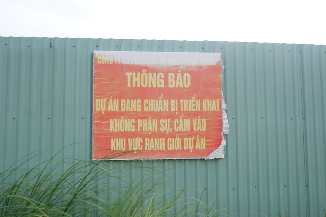 Bảng thông tin tại dự án của chủ Kl99ok phiên bản mới.