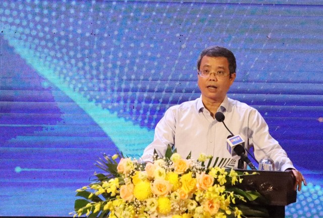 Ông Nguyễn Lê Phúc, Phó cục trưởng Cục Du lịch Quốc gia Việt Nam phát biểu tại Hội nghị.
