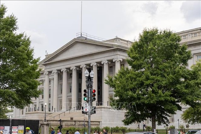 Trụ sở Bộ Kl991.com nạp rút nhanh Mỹ ở Washington, D.C. Ảnh: THX/TTXVN