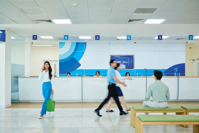 9 tháng đầu năm, dư nợ tín dụng của ACB tăng 14% so với đầu năm