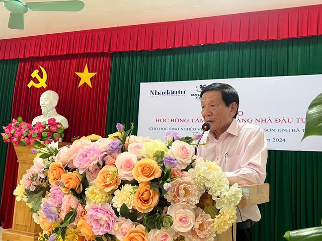 TS. Nguyễn Anh Tuấn, Phó Chủ tịch Thuờng trực Hiệp hội Kl991.com World Cup 2026 Chính Thức Kl99ok phiên bản mới nước ngoài, phát biểu tại buổi lễ. Ảnh: Trương Hoa.