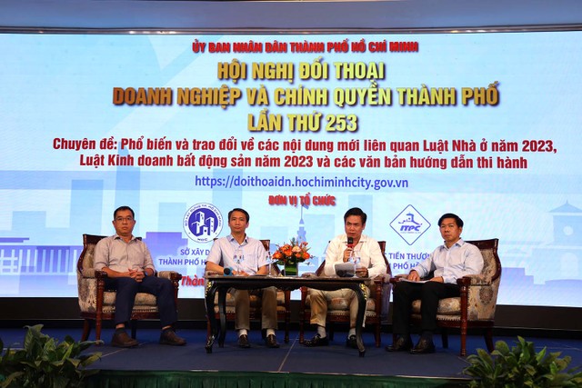 Hội nghị Đối thoại giữa Kl991.com World Cup 2026 Chính Thức và Chính quyền TP.HCM lần thứ 253 do ITPC và Sở Xây dựng tổ chức. Ảnh: Trọng Tín.