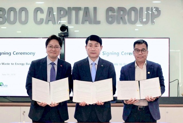 BCG Energy - công ty trụ cột mảng năng lượng của Kl994 game bài casino hấp dẫn Bamboo Capital ký kết hợp tác với SK Ecoplant (thuộc Kl994 game bài casino hấp dẫn SK, chaebol lớn thứ 2 của Hàn Quốc) và SLC (Sudokwon Landfill Site Management Corp) để phát triển dự án điện rác và các giải pháp xử lý rác thải