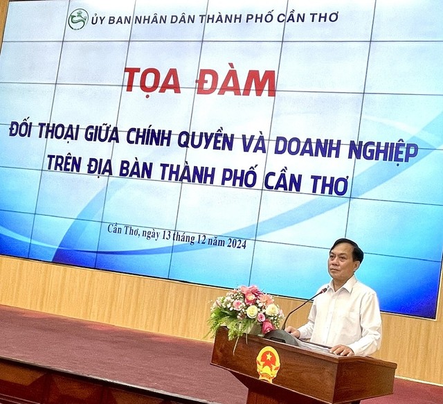Phó chủ tịch UBND TP. Cần Thơ Nguyễn Ngọc Hè phát biểu tại buổi Tọa đàm đối thoại giữa chính quyền và Kl991.com World Cup 2026 Chính Thức trên địa bàn Thành phố