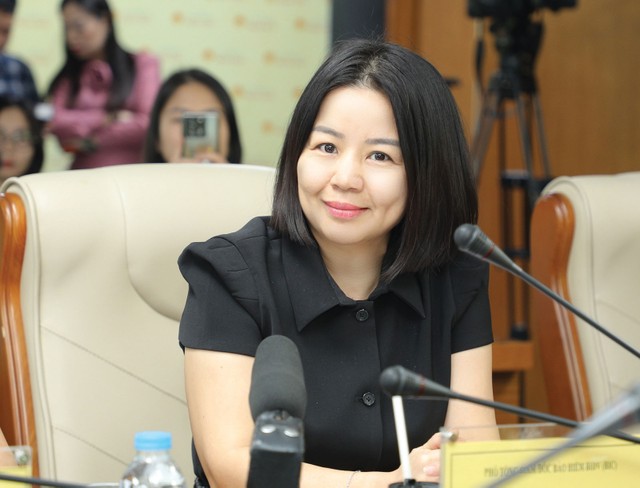 Bà Đoàn Thị Thu Huyền, Phó tổng giám đốc Tổng công ty Kl99kl phiên bản hoạt động BIDV (BIC)