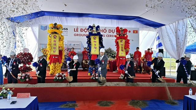 Lễ động thổ dự án Logicross Hải Phòng tại KCN Nam Đình Vũ