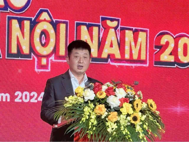 Ông Bùi Duy Quang, Phó giám đốc Trung tâm Xúc tiến Kl99ok phiên bản mới, Thương mại, Du lịch Thành phố Hà Nội. Ảnh: Linh Nguyễn