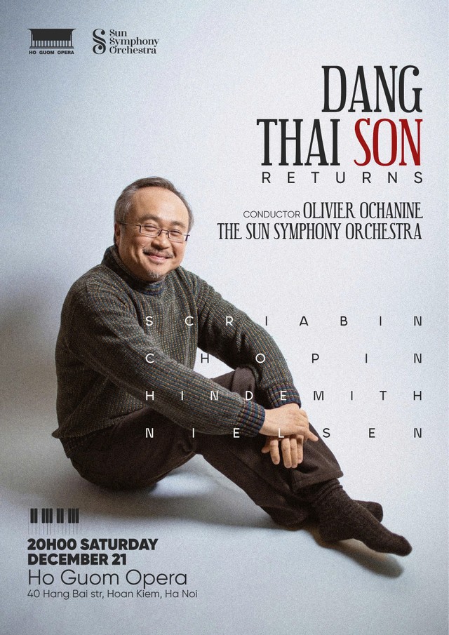 “Đặng Thái Sơn Returns” concert diễn ra vào tối ngày 21/12/2024 tại nhà hát Hồ Gươm