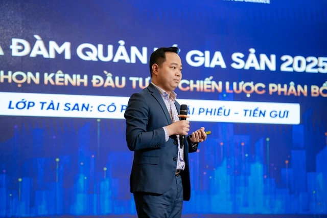Ông Bùi Văn Huy, Giám đốc Khối nghiên cứu Kl99ok phiên bản mới FIDT chia sẻ trong Tọa đàm