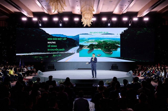 Ông Nguyễn Đình Vĩnh, Giám đốc Kl992 VIP Trang Chủ 2026 Sun Property chia sẻ thông tin dự án Thành phố Vịnh trung tâm Xanh Island