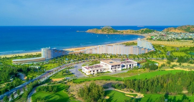 FLC Golf Links Quy Nhon thường được các golfer Hàn Quốc lựa chọn để tập huấn. Nguồn: FLC Biscom.