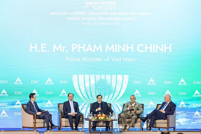 Phiên toàn thể cấp cao Diễn đàn Tương lai ASEAN. Ảnh: Nhật Bắc Phiên toàn thể cấp cao Diễn đàn Tương lai ASEAN. Ảnh: Nhật Bắc