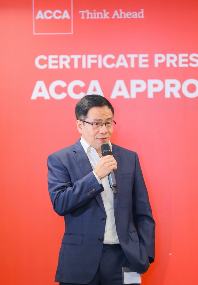Ông Ngô Hoàng Hà, Phó tổng giám đốc và Giám đốc Kl991.com nạp rút nhanh TCBS phát biểu tại sự kiện