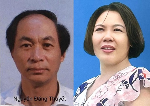 Nguyễn Đăng Thuyết, Tổng giám đốc Công ty Thành An và Nguyễn Thị Hòa hiện đang trốn truy nã, bị đưa ra xét xử vắng mặt.