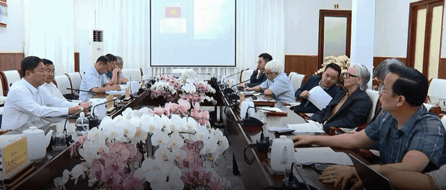 Công ty VFT Bio Fuels UG (bên phải) đề xuất Kl99ok phiên bản mới dự án thép xanh vào Khu công nghiệp Du Long. Nguồn: NTV.