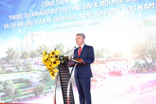 Ông Nguyễn Tuấn Huỳnh - Bí thư Đảng ủy, Tổng giám đốc Kl994 game bài casino hấp dẫn CIENCO4 cam kết tiến độ.