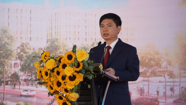 Ông Trương Quốc Huy - Bí thư tỉnh Hà Nam phát biểu
