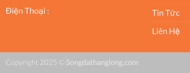 CTCP Sông Đà Thăng Long không hiển thị số điện thoại liên hệ trên trang web.