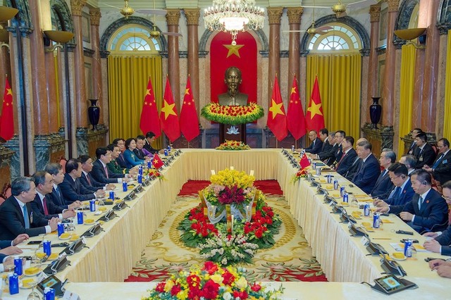 Quang cảnh Hội đàm. Ảnh: Đức Thanh Quang cảnh Hội đàm. Ảnh: Đức Thanh