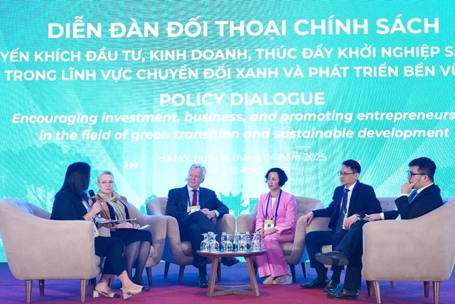 Phiên thảo luận: Hợp tác thúc đẩy khởi nghiệp sáng tạo chuyển đổi xanh và phát triển bền vững