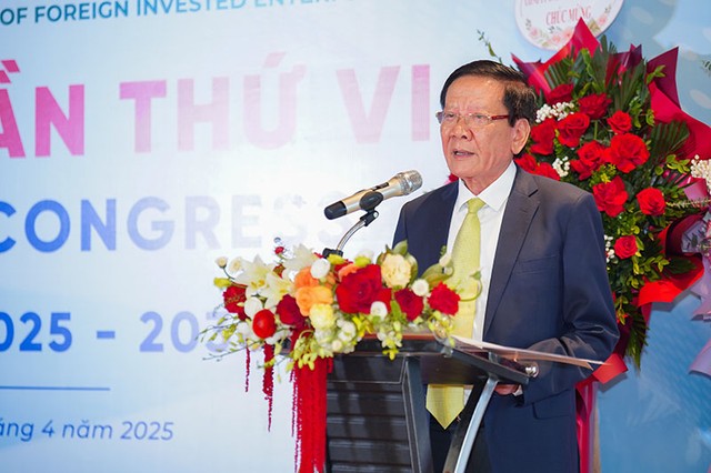 TS. Nguyễn Anh Tuấn, Phó chủ tịch thường trực VAFIE nhiệm kỳ V, Chủ tịch VAFIE nhiệm kỳ VI phát biểu tại Đại hội.