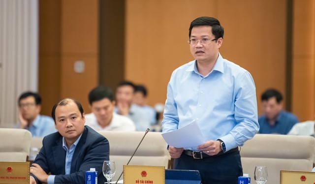 Thứ trưởng Bộ Kl991.com nạp rút nhanh Nguyễn Đức Tâm báo cáo tại phiên họp.