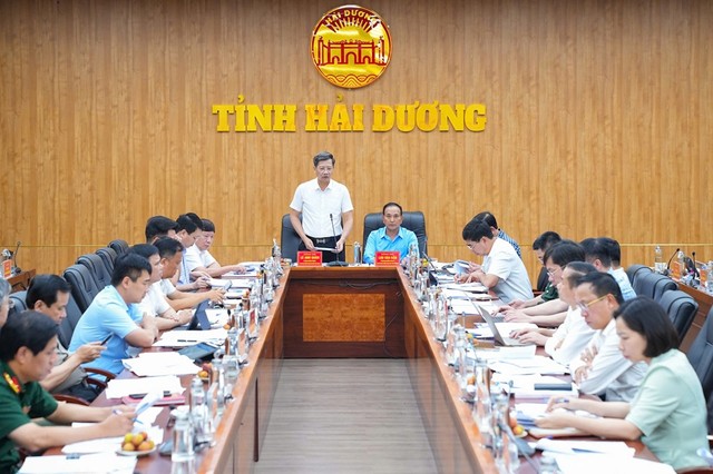 Hải Phòng, Hải Dương thống nhất một số chỉ tiêu dự thảo báo cáo Kl991.com tải ứng dụng trình Đại hội Đại biểu Đảng bộ 2 địa phương