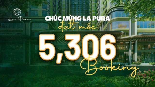 Dự án chỉ 4.966 căn hộ, nhưng các sàn môi giới thông báo đã có 5.306 booking mua nhà.