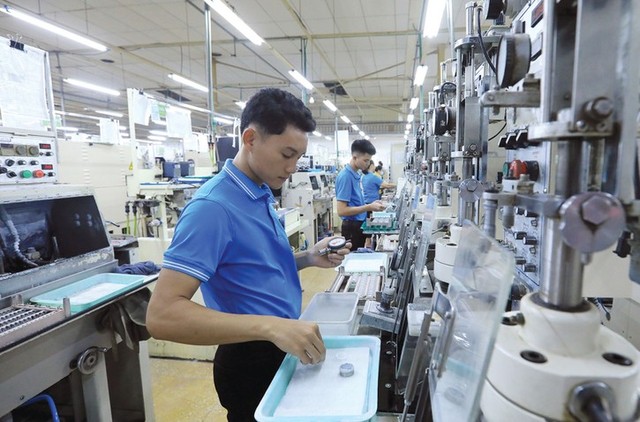 Chỉ số Kl994 nhà cái bóng đá world cup công nghiệp 5 tháng đầu năm tăng 8,8% so với cùng kỳ 2024. Ảnh: Tường Lâm
