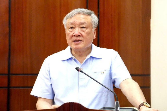 Phó thủ tướng Thường trực Nguyễn Hoà Bình kết luận tại buổi làm việc.