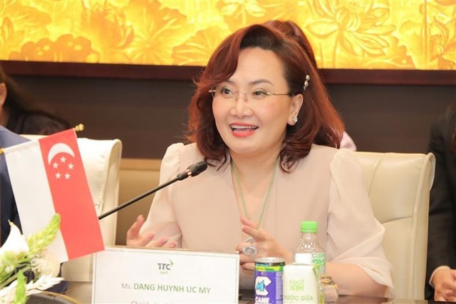 Bà Đặng Huỳnh Ức My – Chủ tịch HĐQT AgriS chia sẻ về chiến lược nâng tầm nông nghiệp Việt trên chuỗi giá trị quốc tế giai đoạn 2025-2030