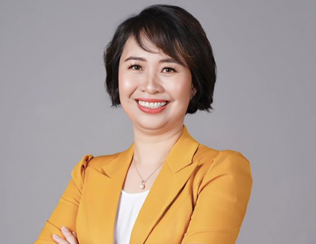 Bà Nguyễn Thị Hằng Nga, Tổng giám đốc Công ty Quản lý quỹ Vietcombank (VCBF)