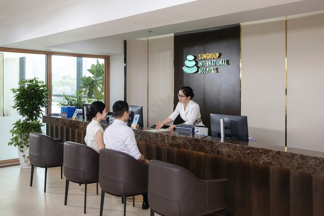 Bệnh viện Mặt Trời có không gian tiện nghi được vận hành theo tiêu chuẩn 5 sao. Ảnh: Bệnh viện Mặt Trời