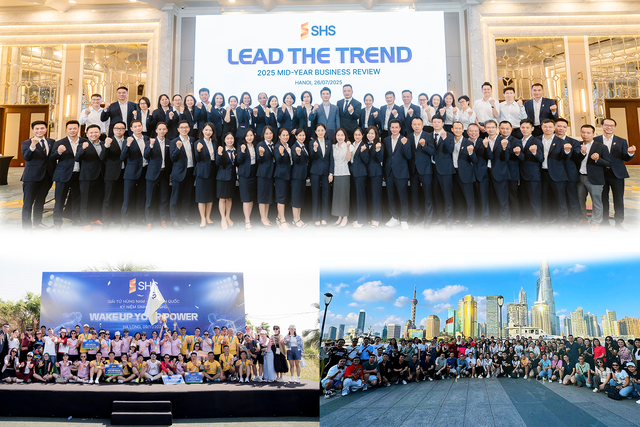 SHS xây dựng môi trường làm việc chuyên nghiệp, sáng tạo, cân bằng với nhiều hoạt động cùng chế độ đãi ngộ đa dạng cho CBNV