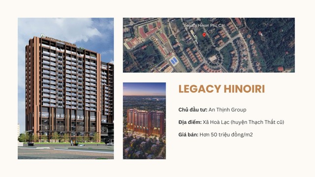 Legacy Hinoiri là một trong những dự án mới có giá "dễ thở" nhất.