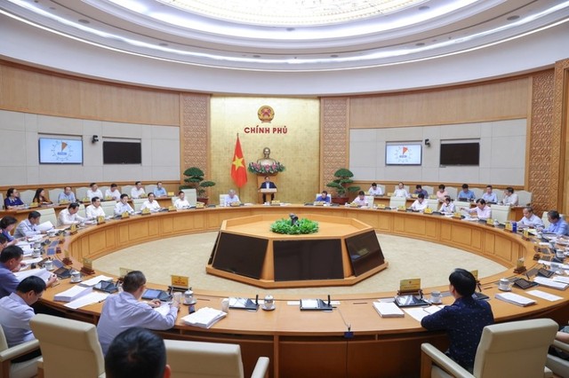 Toàn cảnh phiên họp. Ảnh: VGP/Nhật Bắc
