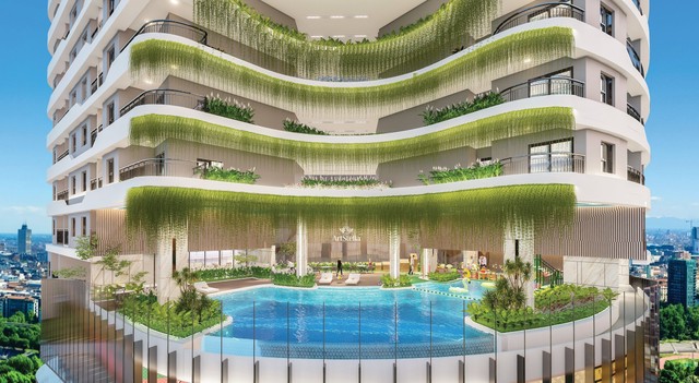 Với kiến trúc oval độc đáo, ArtStella được vinh danh là dự án căn hộ có thiết kế kiến trúc đẹp nhất Việt Nam 2025