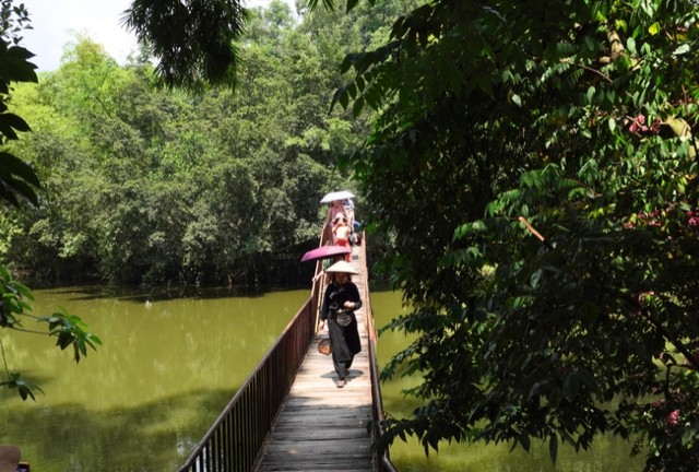 Bản làng Thái Hải được ví như "xứ sở hạnh phúc".