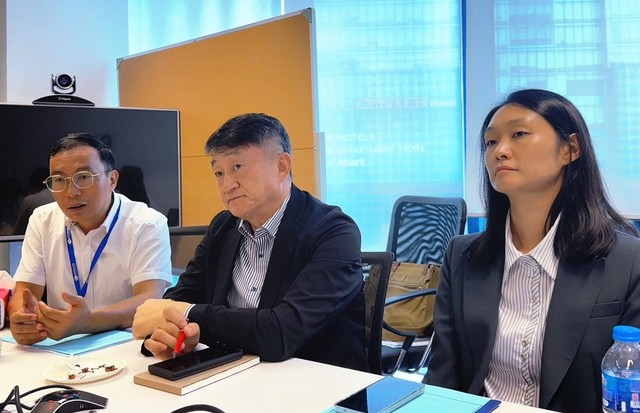Đại diện lãnh đạo của POSCO VST tại cuộc gặp gỡ báo chí thông tin về hoạt động Kl994 nhà cái bóng đá world cup và Kl99ok phiên bản mới của Kl991.com World Cup 2026 Chính Thức tại Việt Nam diễn ra vào chiều 16/9.