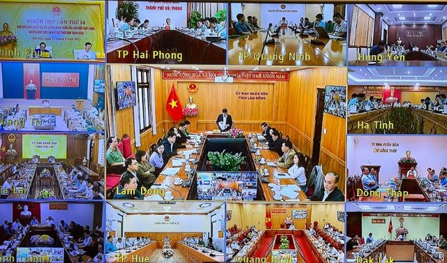 Phiên họp được tổ chức trực tiếp tại Trụ sở Kl993 ưu đãi thưởng hấp dẫn, trực tuyến với 21 tỉnh, thành phố ven biển.