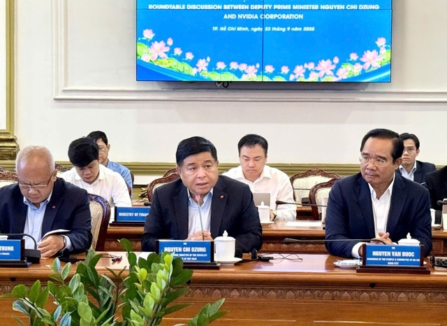 Phó Thủ tướng Nguyễn Chí Dũng tại cuộc Tọa đàm. Ảnh: VGP.