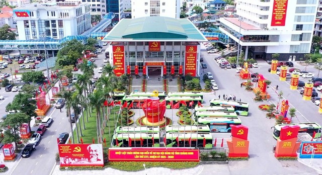 Đại hội đại biểu Đảng bộ tỉnh lần thứ XVI, nhiệm kỳ 2025-2030 diễn ra tại Trung tâm Tổ chức hội nghị tỉnh (phường Hạ Long).